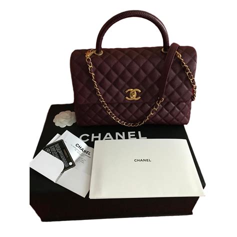 coco chanel handle bag|chanel coco handle bag medium.